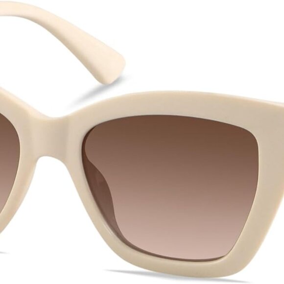 Cat Eye Polarized Sunglasses Women UV400 UV Protection Fashion Casual - Picture 1 of 5